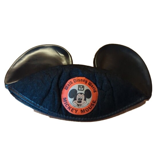 Mickey Mouse Ears Hat Cap Walt Disney World Vintage Caroline - Picture 1 of 7